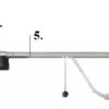 Zestaw NICE SPIDO 600 do bram garażowych (łańcuch SR16C - 2x 1.6m) - obrazek 5