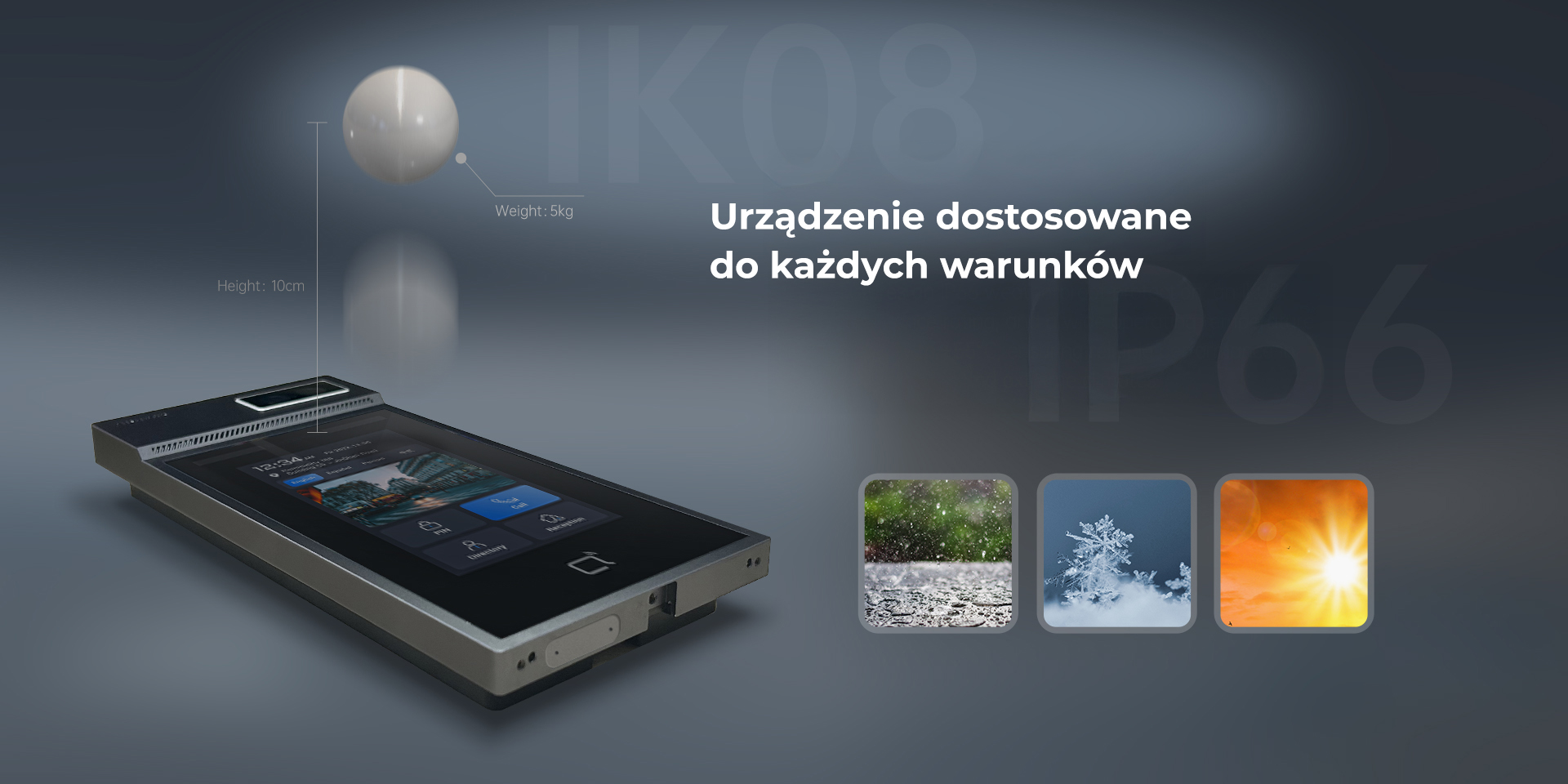 Wideodomofon dotykowy Akuvox S535 5" LCD 2mpx LINUX PoE - obrazek 8